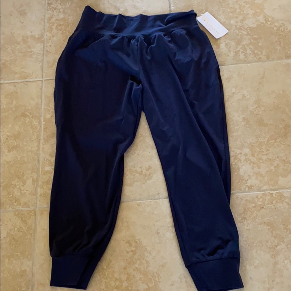 Navy Athleta Salutation Jogger in Powervita